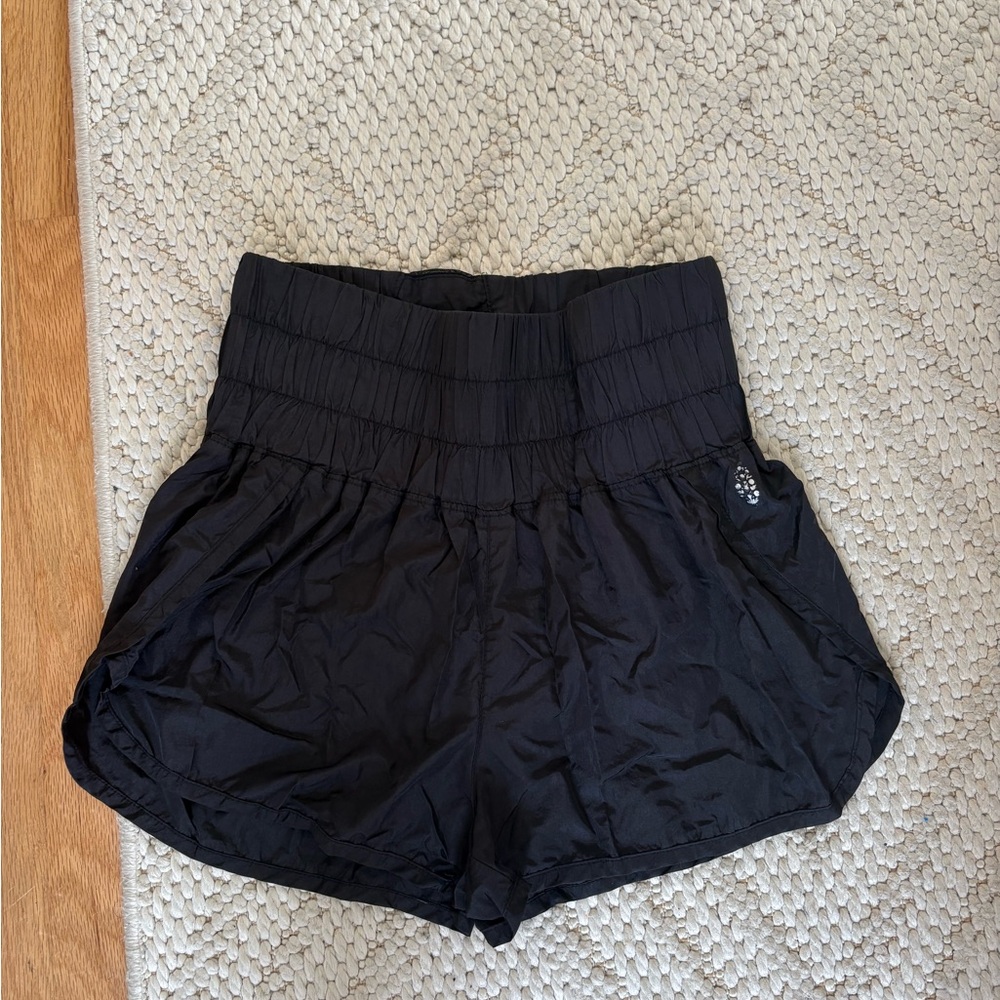 FP Movement by Free People Black High-Waist Running Shorts